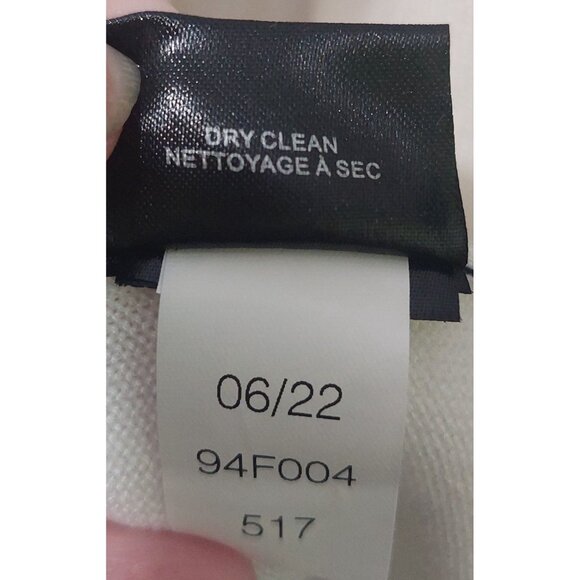 Sam Edelman White Cowl Neck Sweater Dress White Size Medium Chic Fall/Winter - Picture 15 of 15